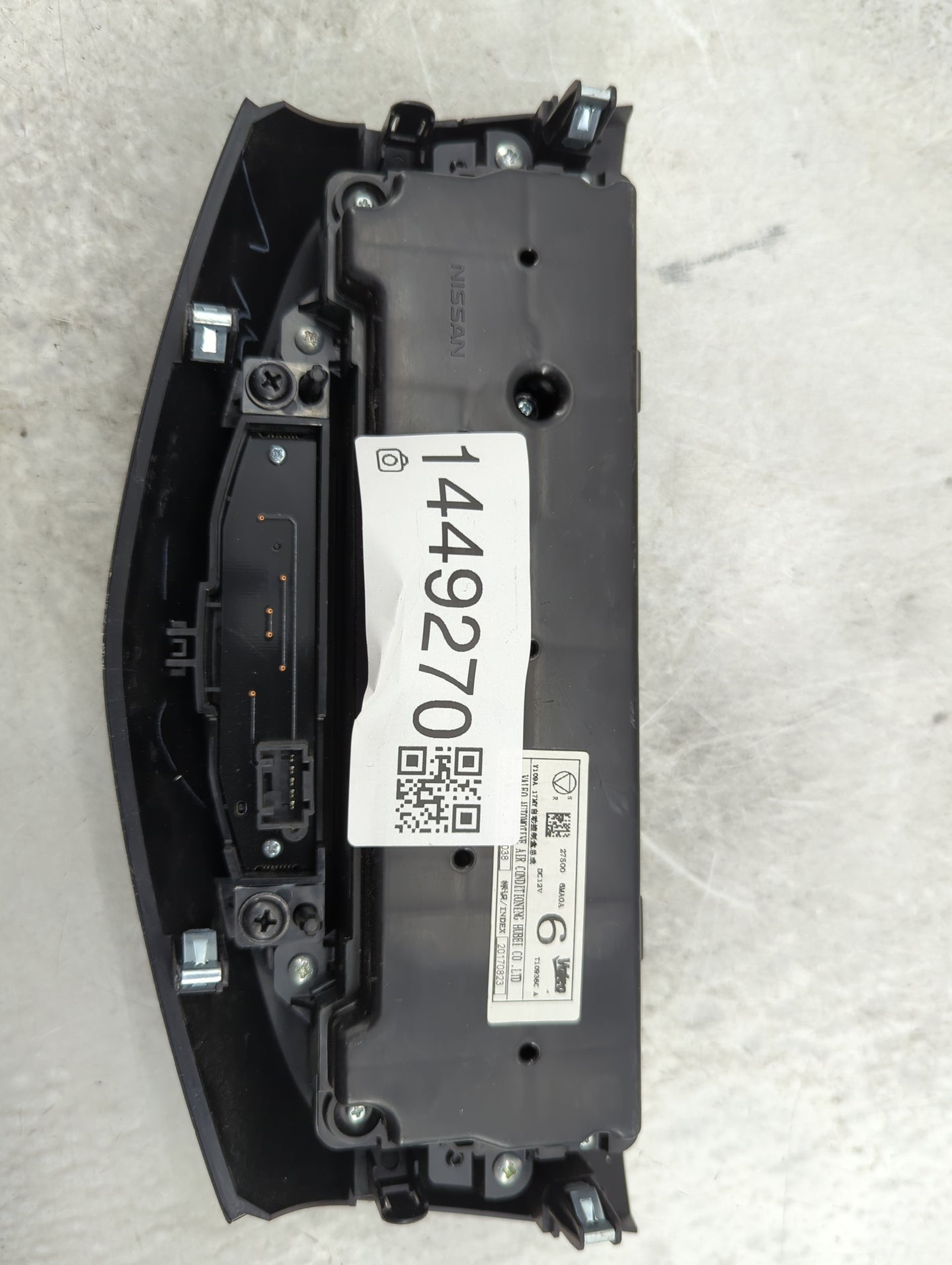 2017-2020 Nissan Rogue Climate Control Module Temperature AC/Heater Replacement P/N:27500 6MA0A Fits Fits 2017 2018 2019 202
