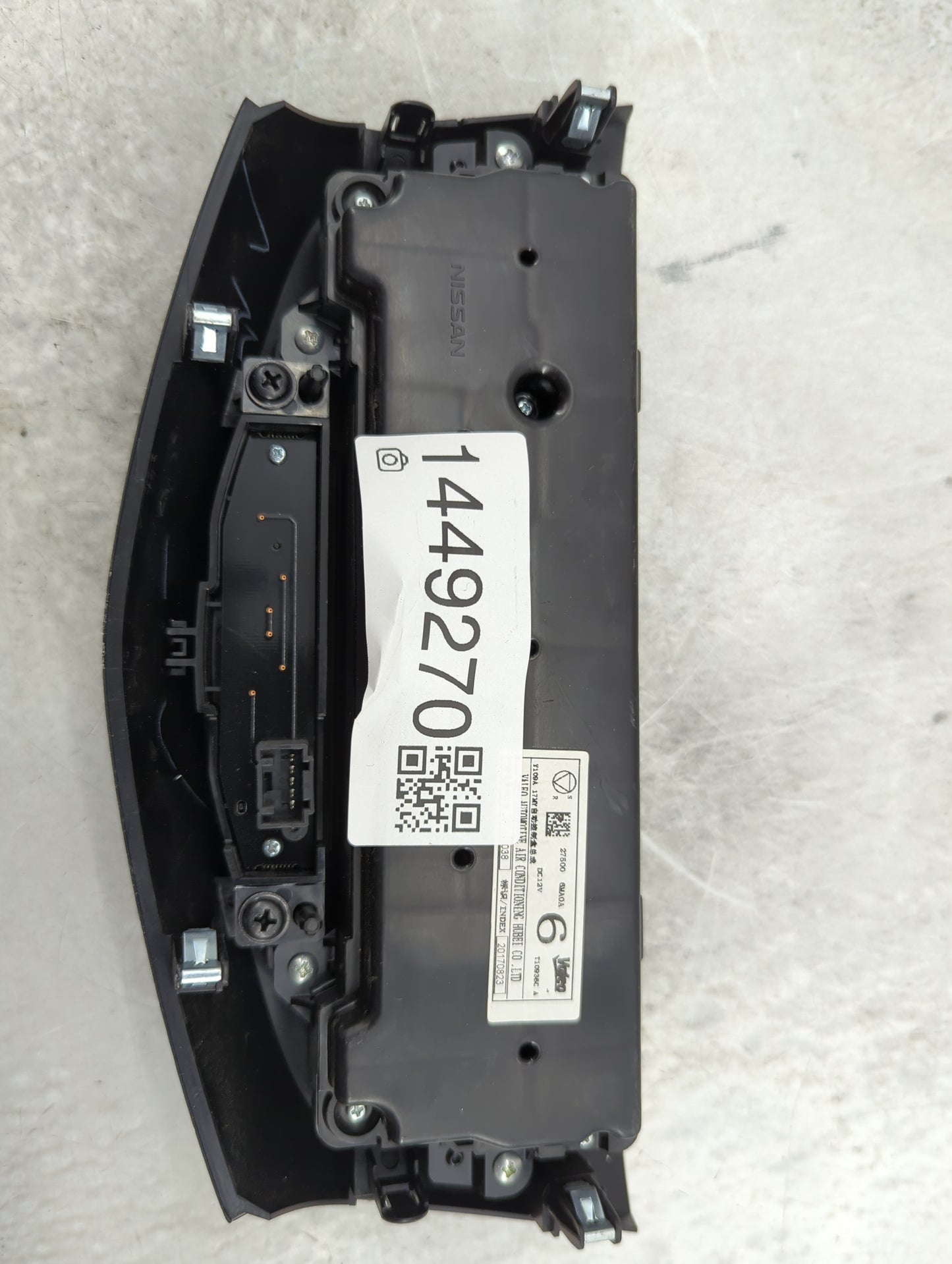 2017-2020 Nissan Rogue Climate Control Module Temperature AC/Heater Replacement P/N:27500 6MA0A Fits Fits 2017 2018 2019 202