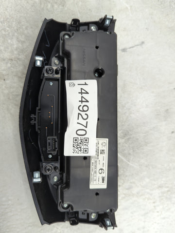 2017-2020 Nissan Rogue Climate Control Module Temperature AC/Heater Replacement P/N:27500 6MA0A Fits Fits 2017 2018 2019 2020 OEM Used Auto Parts