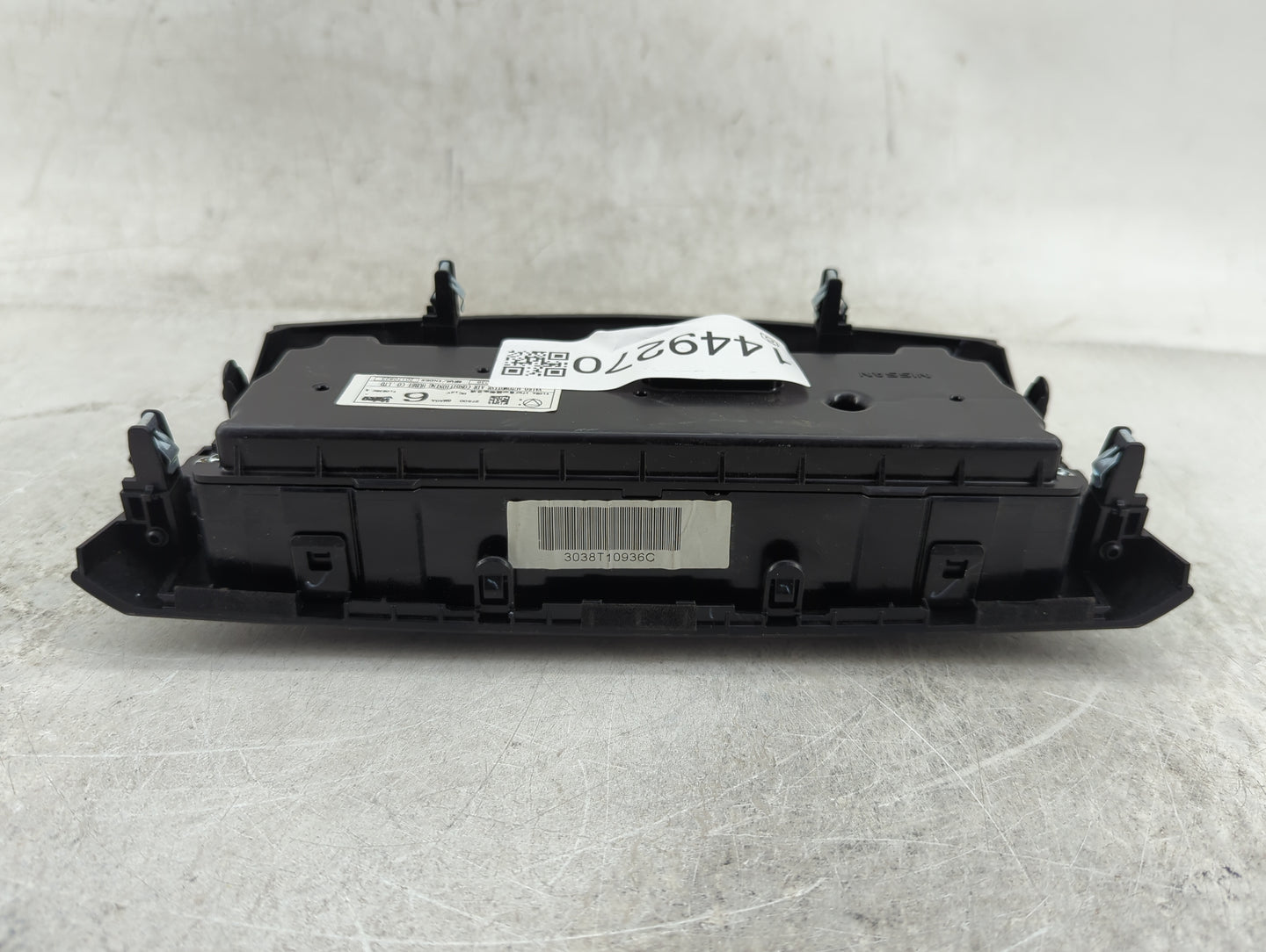 2017-2020 Nissan Rogue Climate Control Module Temperature AC/Heater Replacement P/N:27500 6MA0A Fits Fits 2017 2018 2019 202