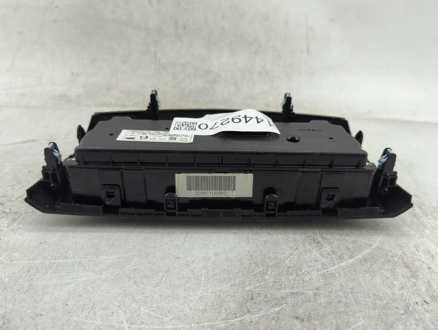 2017-2020 Nissan Rogue Climate Control Module Temperature AC/Heater Replacement P/N:27500 6MA0A Fits Fits 2017 2018 2019 202