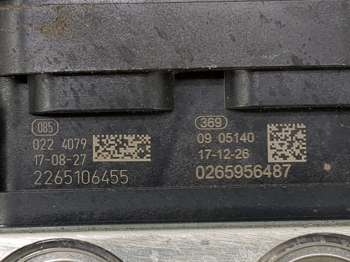 2018 Nissan Rogue Anti-Lock Brake ABS Pump Module Actuator OEM P/N:47660 5HR3A 2265106455, 0265956487 Fits OEM Used Auto Par