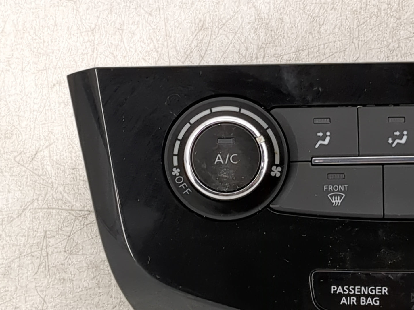 2017-2022 Nissan Rogue Climate Control Module Temperature AC/Heater Replacement P/N:275007FA0A 275007FA0A--G Fits OEM Used A