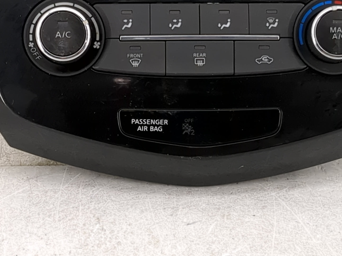 2017-2022 Nissan Rogue Climate Control Module Temperature AC/Heater Replacement P/N:275007FA0A 275007FA0A--G Fits OEM Used A