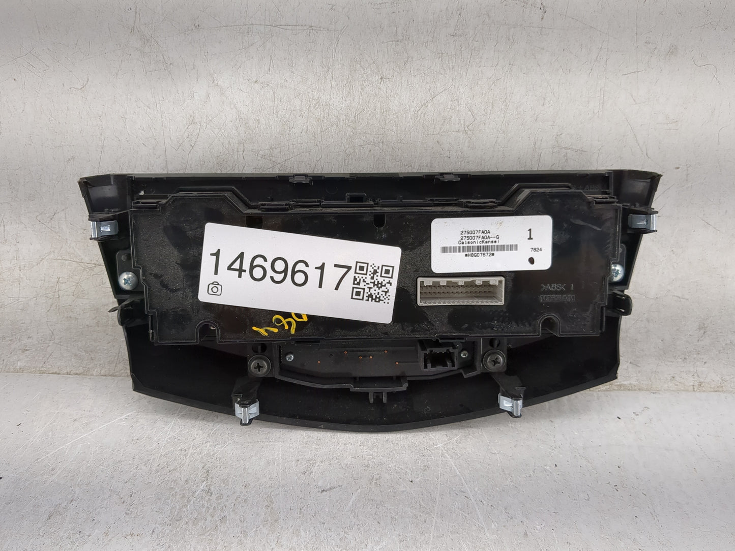 2017-2022 Nissan Rogue Climate Control Module Temperature AC/Heater Replacement P/N:275007FA0A 275007FA0A--G Fits OEM Used A