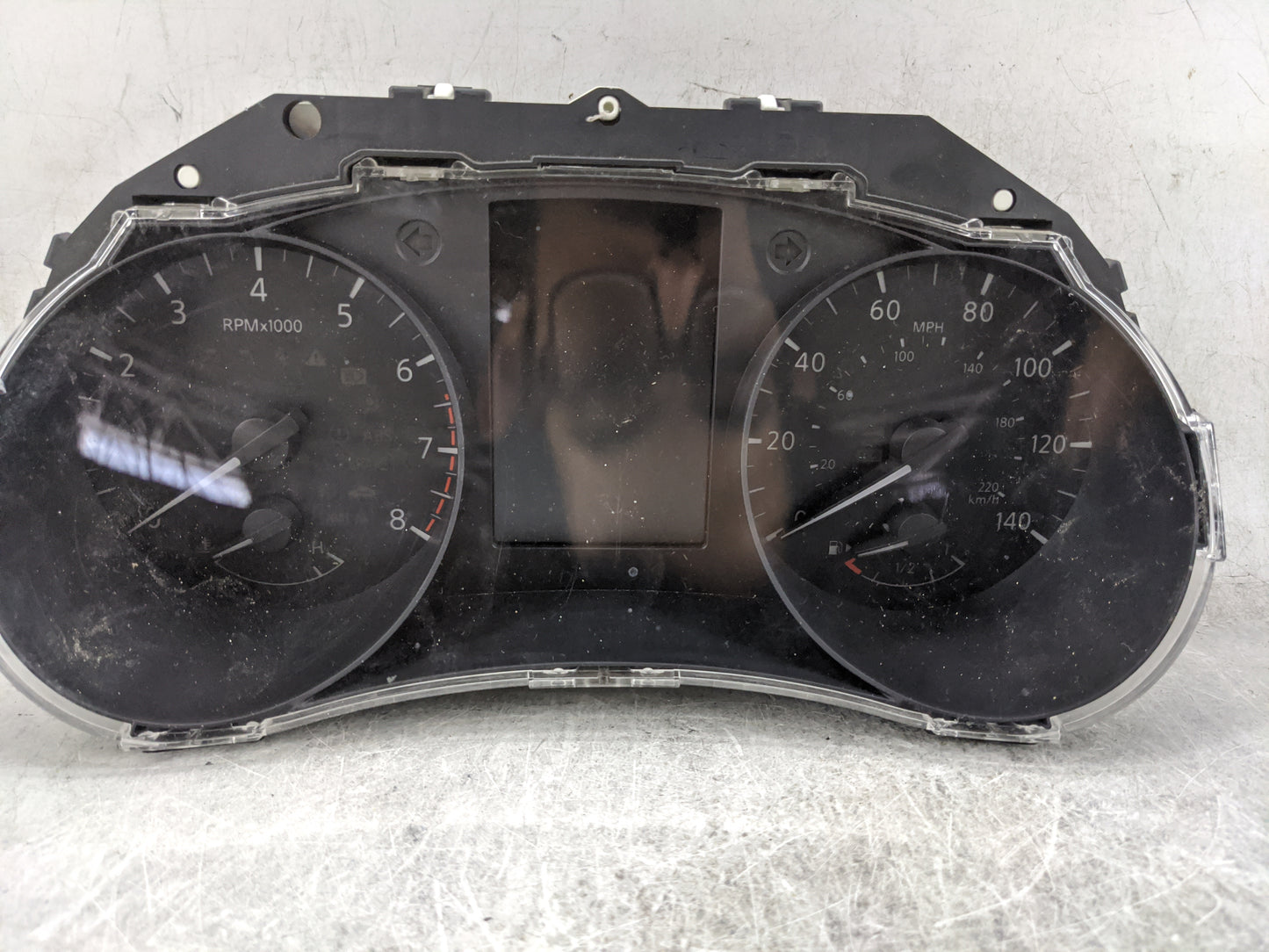2018 Nissan Rogue Instrument Cluster Speedometer Gauges P/N:5HR0A/0JRU Miles:96K Fits OEM Used Auto Parts - Oemusedautoparts