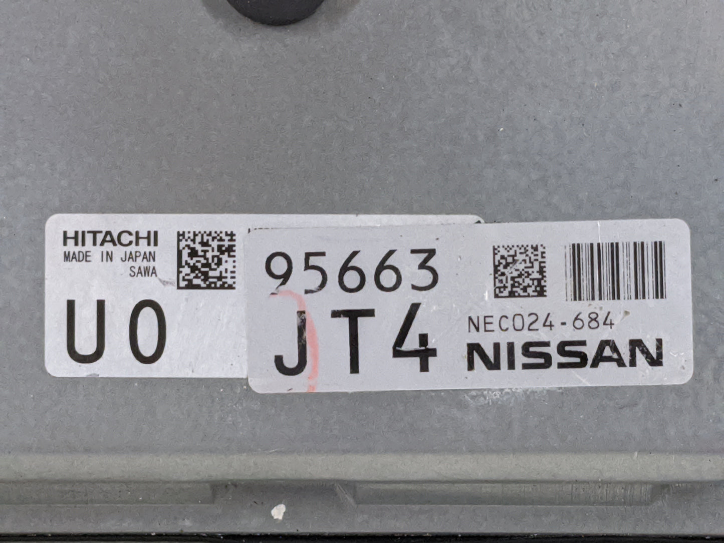 2018-2020 Nissan Rogue PCM Engine Control Computer ECU ECM PCU OEM P/N:NEC024-684 Fits Fits 2018 2019 2020 OEM Used Auto Par