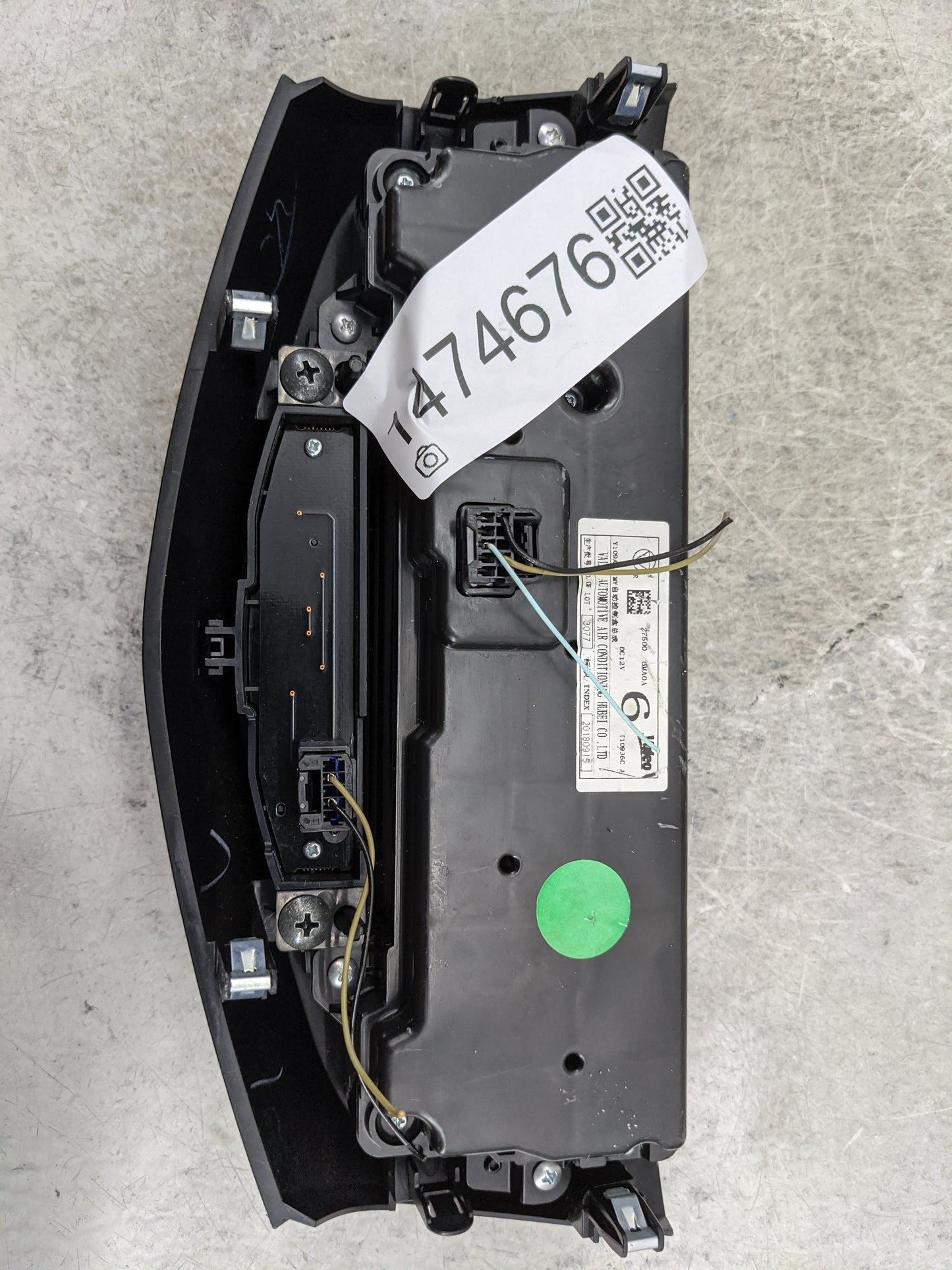 2017-2022 Nissan Rogue Climate Control Module Temperature AC/Heater Replacement P/N:27500 6MA0A T10936C Fits OEM Used Auto P