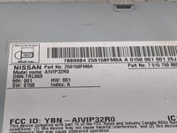 2018-2022 Nissan Rogue Radio AM FM Cd Player Receiver Replacement P/N:259158FM0A AIVIP32R0 Fits Fits 2018 2019 2020 2021 202