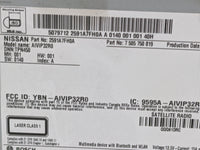 2018-2020 Nissan Rogue Radio AM FM Cd Player Receiver Replacement P/N:2591A7FH0A 7505750819, AIVIP32R0 Fits Fits 2018 2019 2