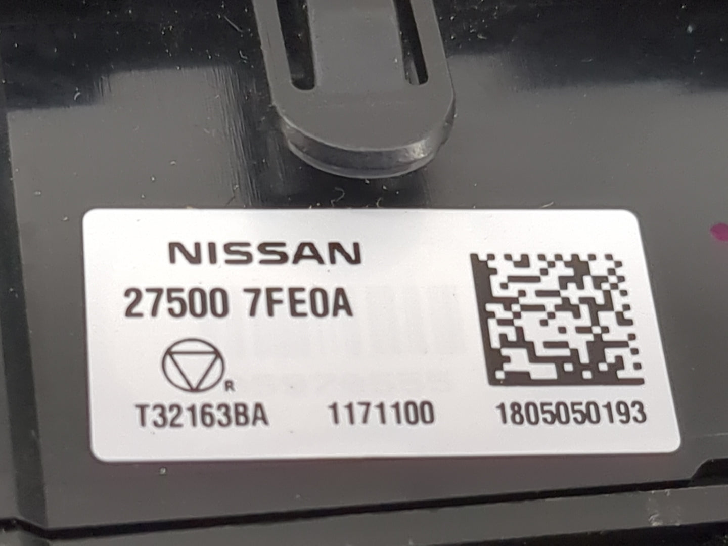 2017-2020 Nissan Rogue Climate Control Module Temperature AC/Heater Replacement P/N:27500 7FE0A T32163BA Fits OEM Used Auto 