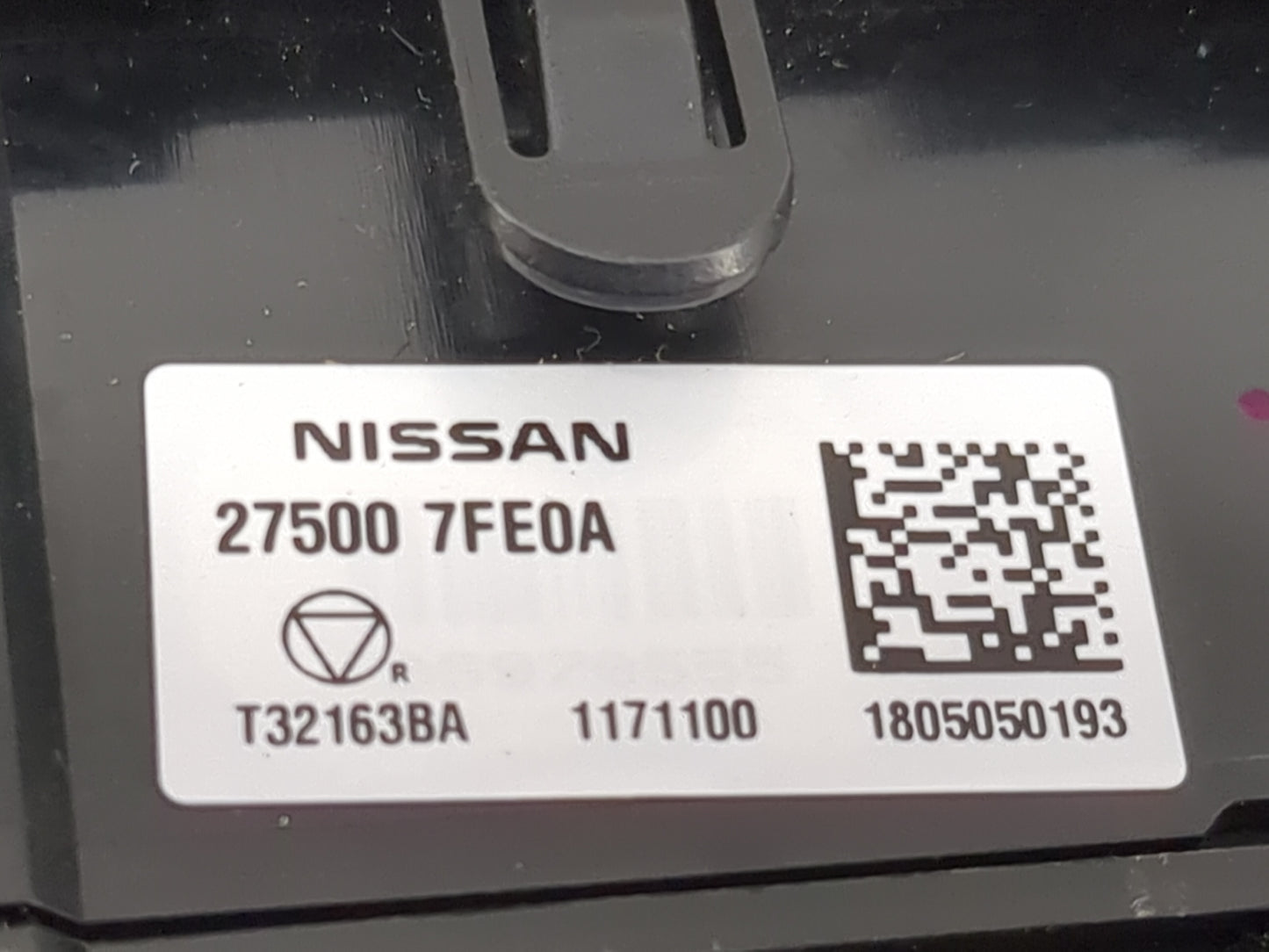 2017-2020 Nissan Rogue Climate Control Module Temperature AC/Heater Replacement P/N:27500 7FE0A T32163BA Fits OEM Used Auto 