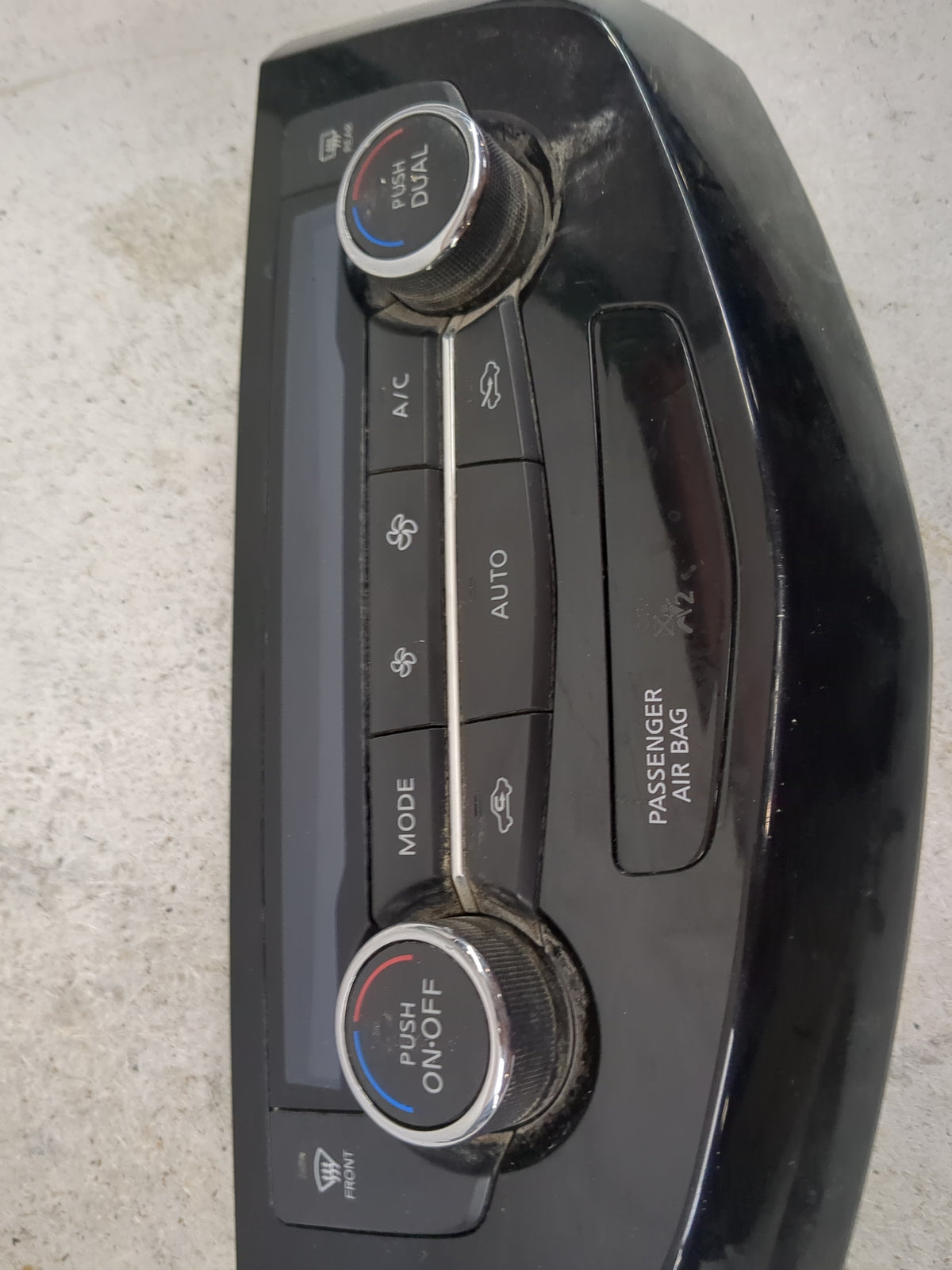 2017-2020 Nissan Rogue Climate Control Module Temperature AC/Heater Replacement P/N:27500 6MA0A Fits Fits 2017 2018 2019 202