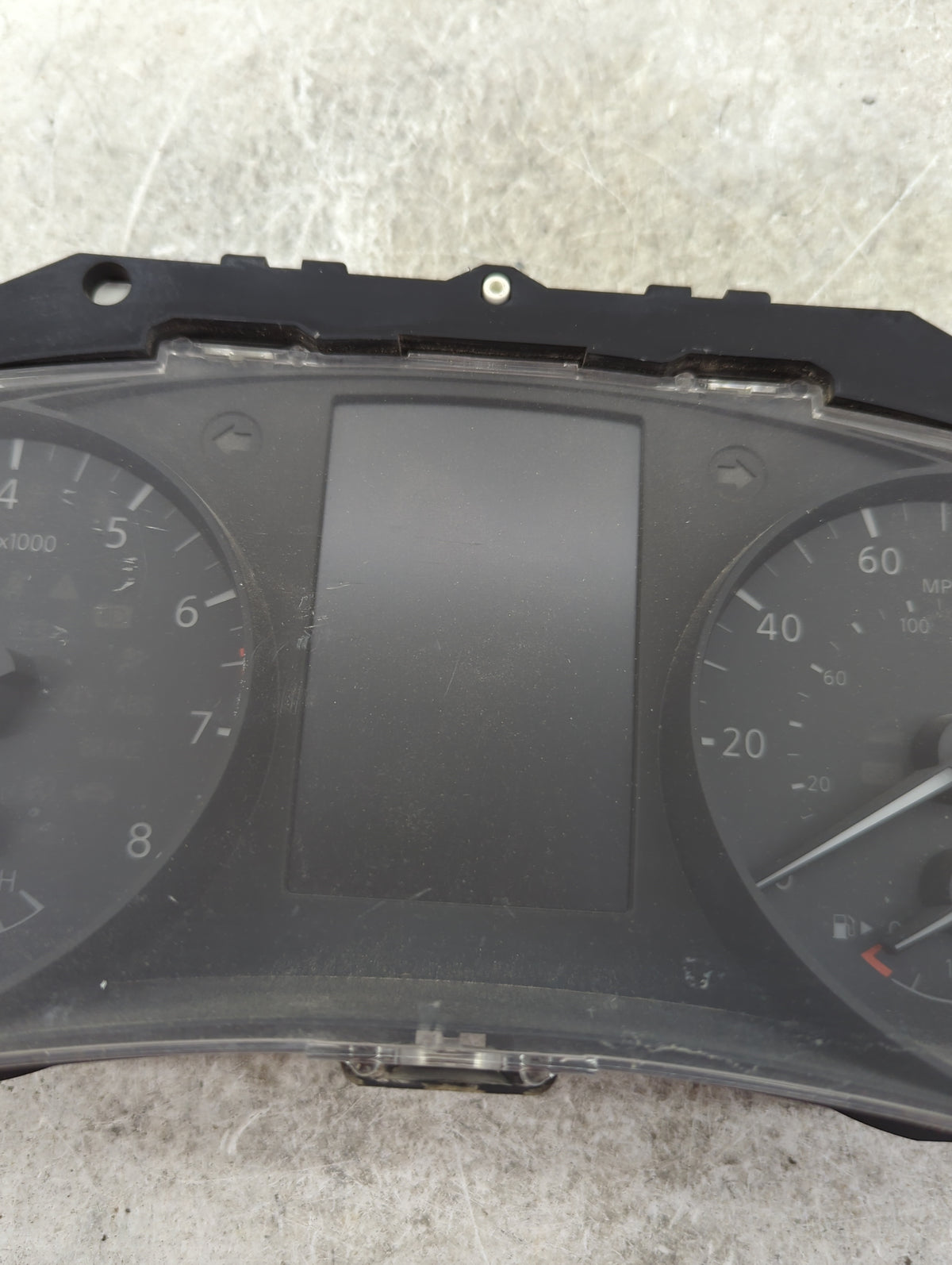 2018 Nissan Rogue Instrument Cluster Speedometer Gauges P/N:5HR0A/3AFA Miles: Fits OEM Used Auto Parts - Oemusedautoparts1.c