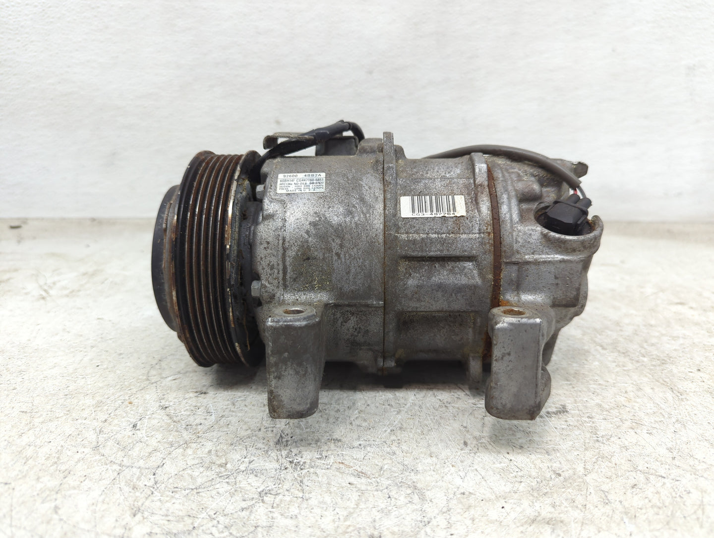 2014-2020 Nissan Rogue Air Conditioning A/c Ac Compressor Oem - Oemusedautoparts1.com