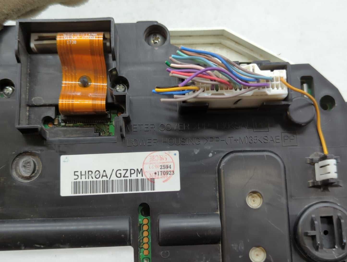 2018 Nissan Rogue Instrument Cluster Speedometer Gauges P/N:5HR0A/GZPM 5HR0A/7IWC Fits OEM Used Auto Parts - Oemusedautopart