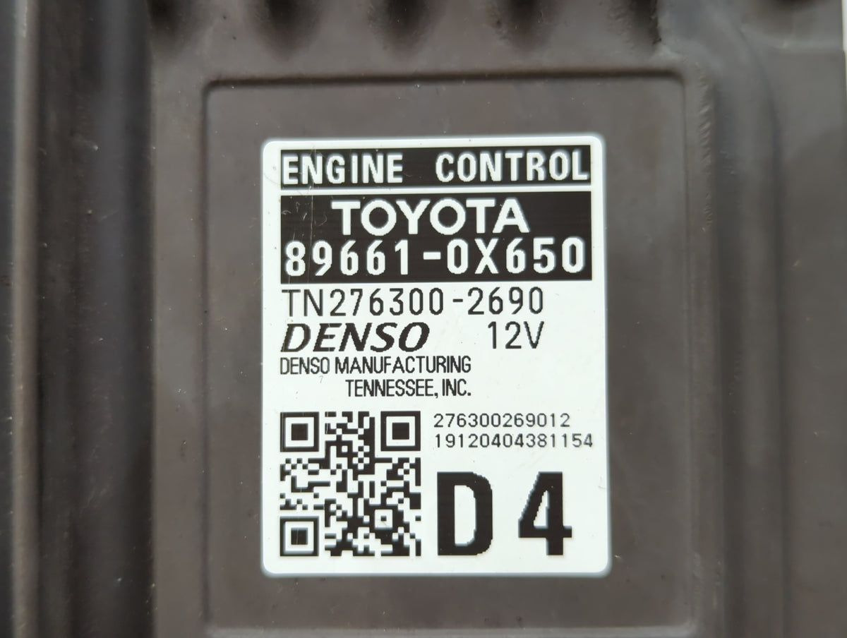 2018-2020 Nissan Rogue PCM Engine Control Computer ECU ECM PCU OEM P/N: NEC024-685, NEC024-665 Fits 2018 2019 2020 OEM Used 