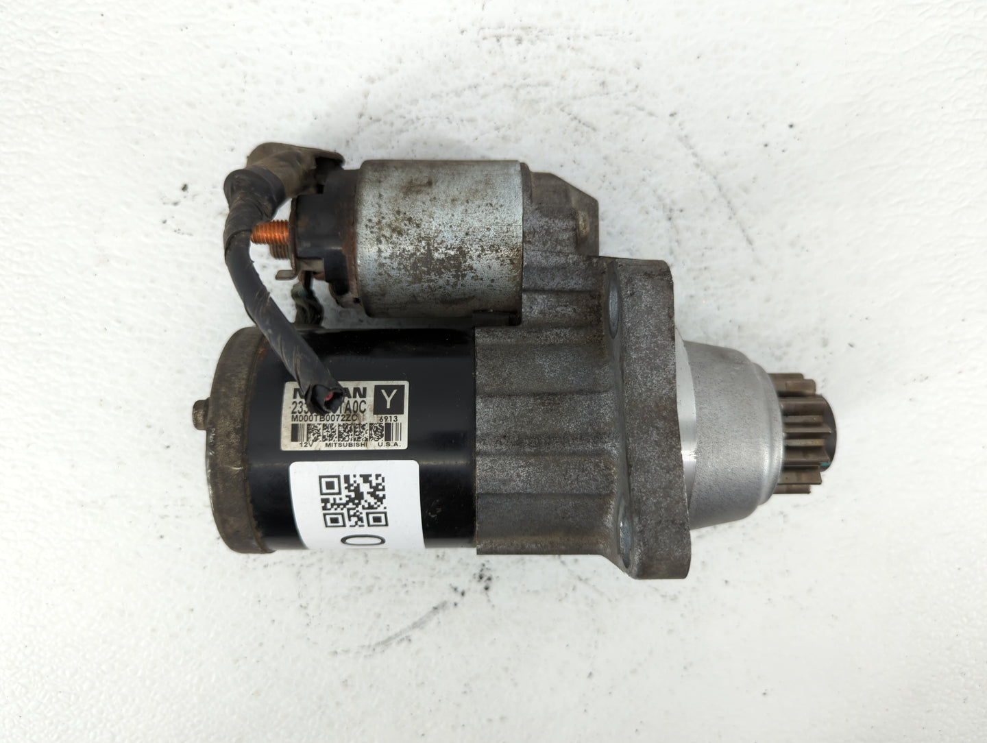 2015-2020 Nissan Rogue Car Starter Motor Solenoid OEM P/N:23300 3TA0C Fits Fits 2015 2016 2017 2018 2019 2020 OEM Used Auto 