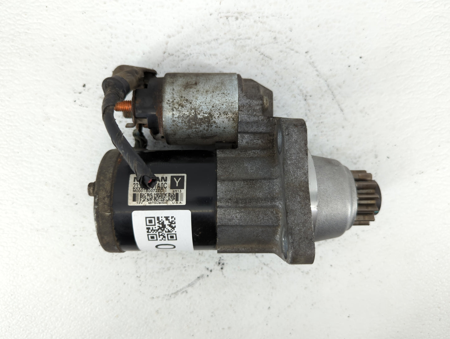 2015-2020 Nissan Rogue Car Starter Motor Solenoid OEM P/N:23300 3TA0C Fits Fits 2015 2016 2017 2018 2019 2020 OEM Used Auto 