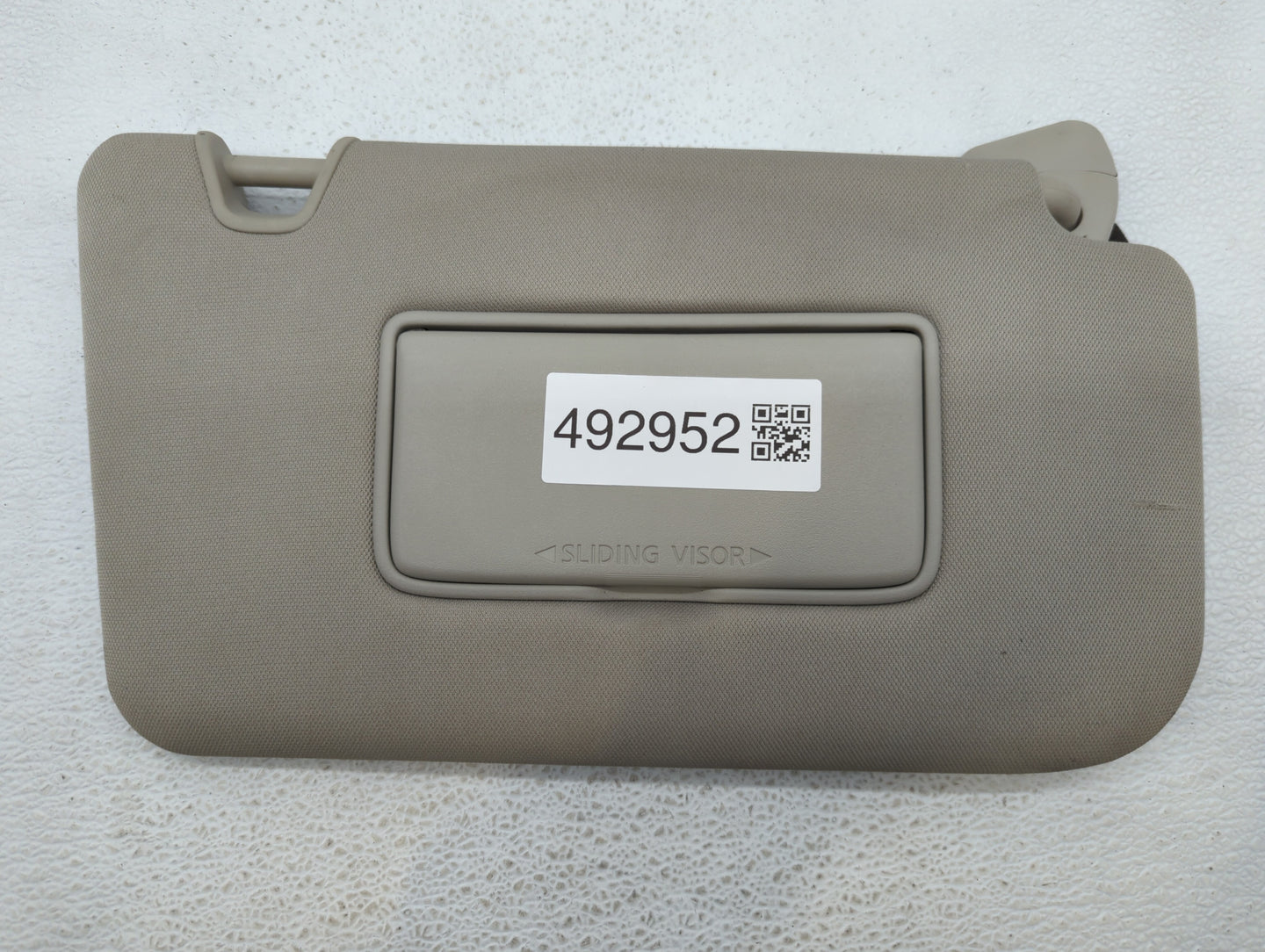 2018-2020 Nissan Rogue Sun Visor Shade Replacement Passenger Right Mirror Fits Fits 2018 2019 2020 OEM Used Auto Parts - Oem