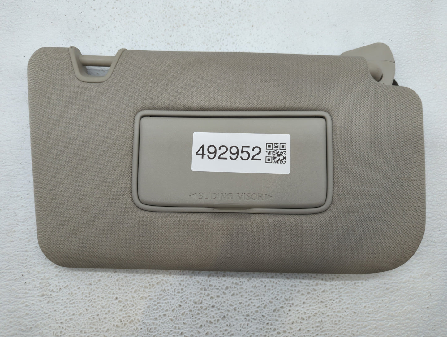 2018-2020 Nissan Rogue Sun Visor Shade Replacement Passenger Right Mirror Fits Fits 2018 2019 2020 OEM Used Auto Parts - Oem