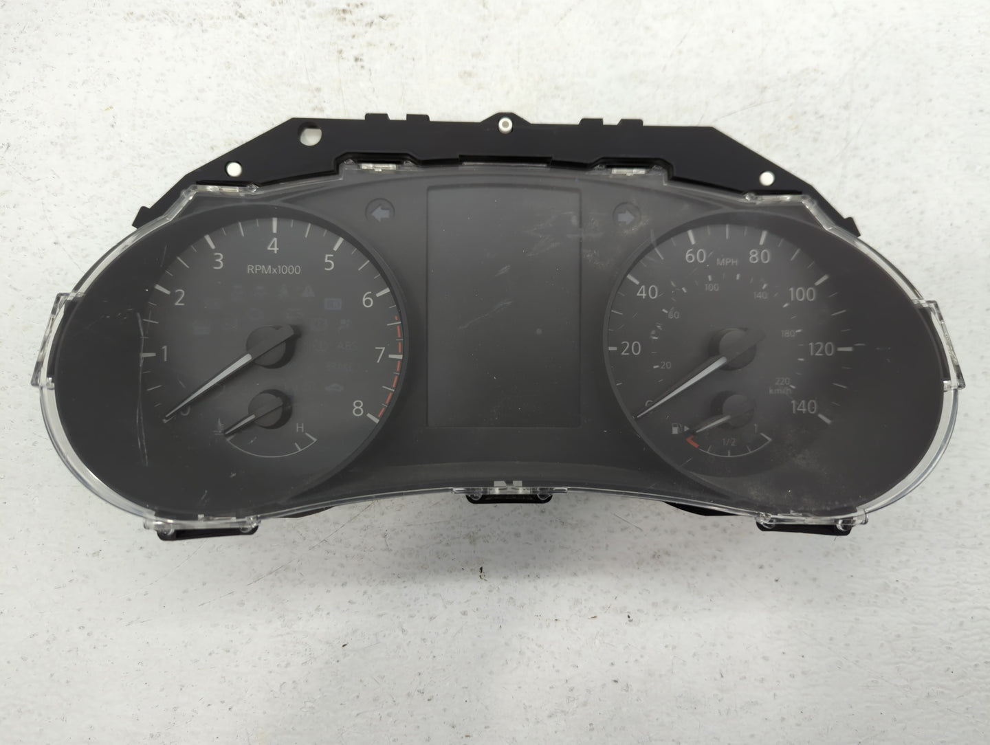 2018 Nissan Rogue Instrument Cluster Speedometer Gauges P/N:7FW1A/SW12 Fits OEM Used Auto Parts - Oemusedautoparts1.com