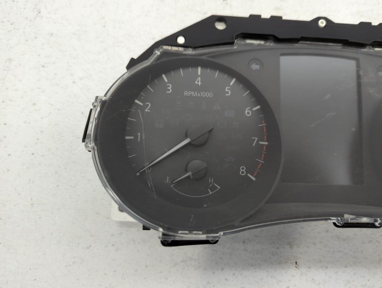 2018 Nissan Rogue Instrument Cluster Speedometer Gauges P/N:7FW1A/SW12 Fits OEM Used Auto Parts - Oemusedautoparts1.com
