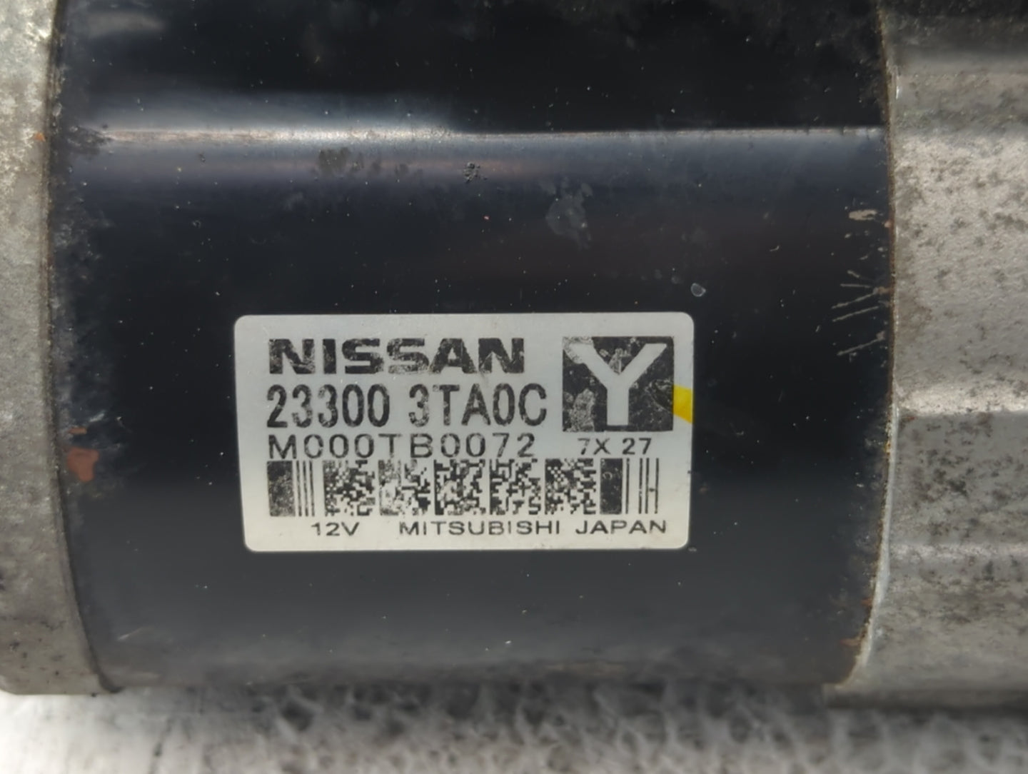 2015-2020 Nissan Rogue Car Starter Motor Solenoid OEM P/N:M000TB0072 23300 3TA0C Fits Fits 2015 2016 2017 2018 2019 2020 OEM