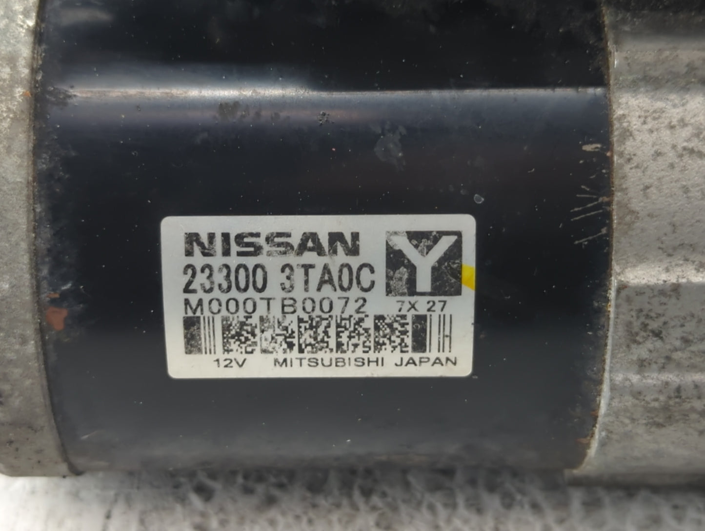 2015-2020 Nissan Rogue Car Starter Motor Solenoid OEM P/N:M000TB0072 23300 3TA0C Fits Fits 2015 2016 2017 2018 2019 2020 OEM