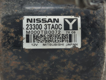 2015-2020 Nissan Rogue Car Starter Motor Solenoid OEM P/N:M000TB0072ZC 23300 3TA0C Fits Fits 2015 2016 2017 2018 2019 2020 OEM Used Auto Parts