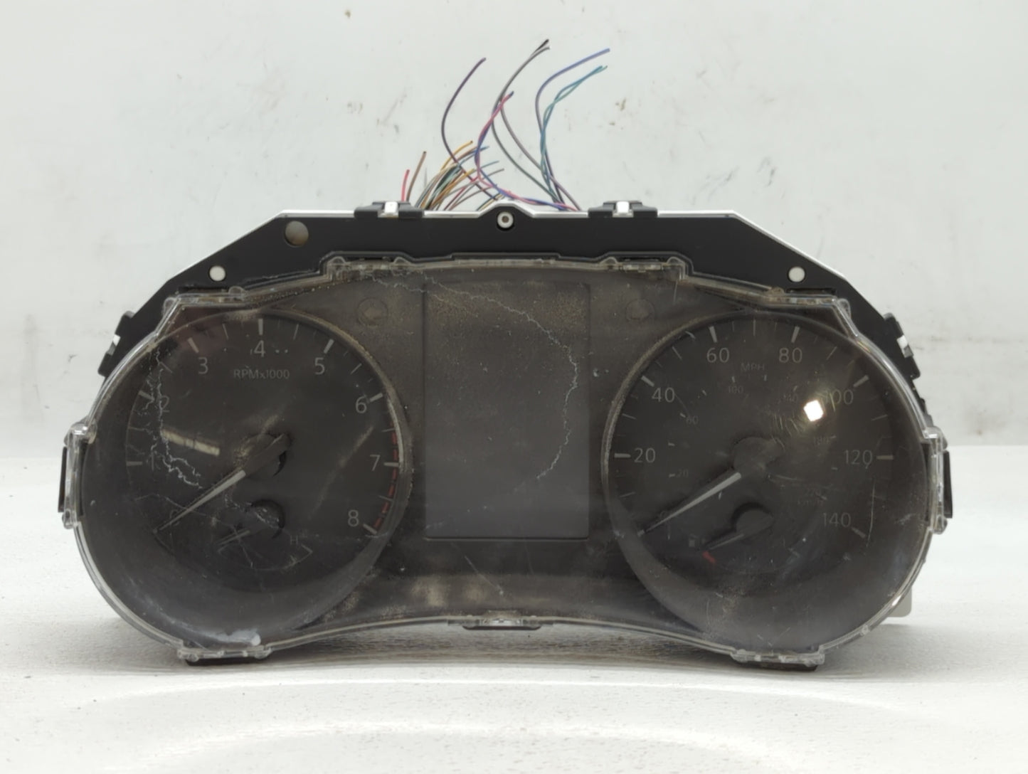 2018 Nissan Rogue Instrument Cluster Speedometer Gauges P/N:248107FH0A Fits OEM Used Auto Parts - Oemusedautoparts1.com