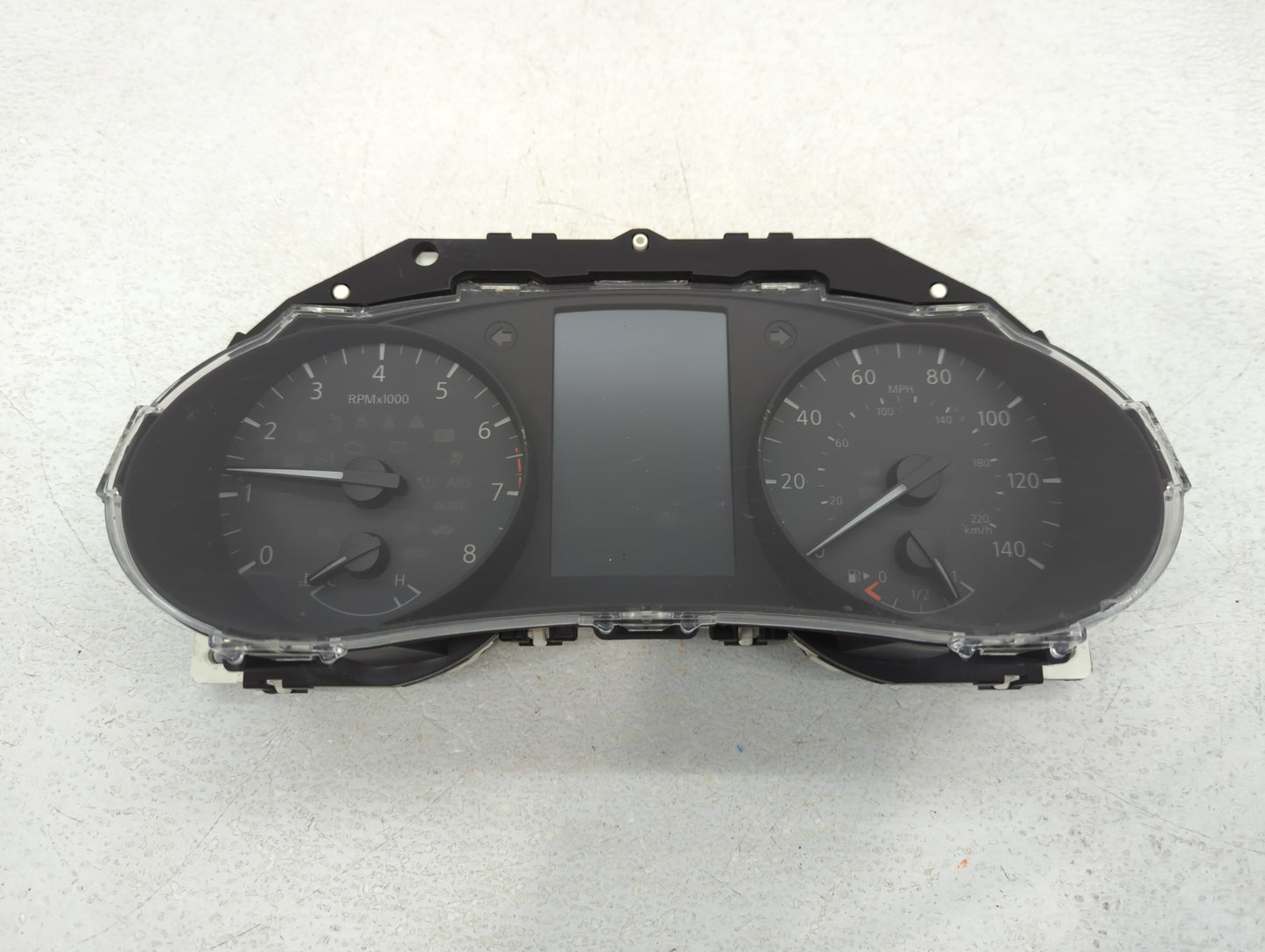 2018 Nissan Rogue Instrument Cluster Speedometer Gauges P/N:5HR0A Fits OEM Used Auto Parts - Oemusedautoparts1.com