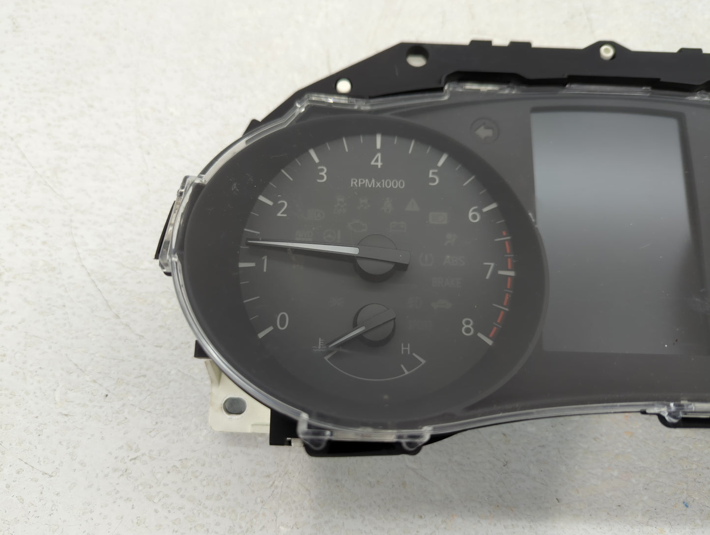 2018 Nissan Rogue Instrument Cluster Speedometer Gauges P/N:5HR0A Fits OEM Used Auto Parts - Oemusedautoparts1.com