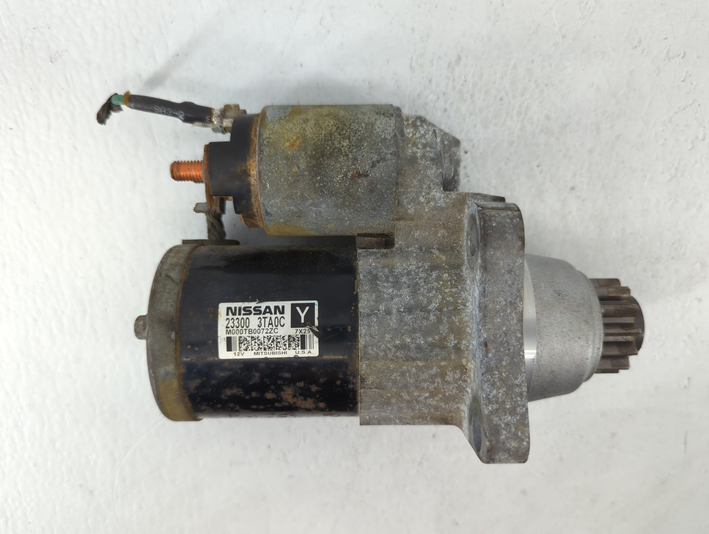 2015-2020 Nissan Rogue Car Starter Motor Solenoid OEM P/N:M000TB0072 23300 3TA0C Fits Fits 2015 2016 2017 2018 2019 2020 OEM