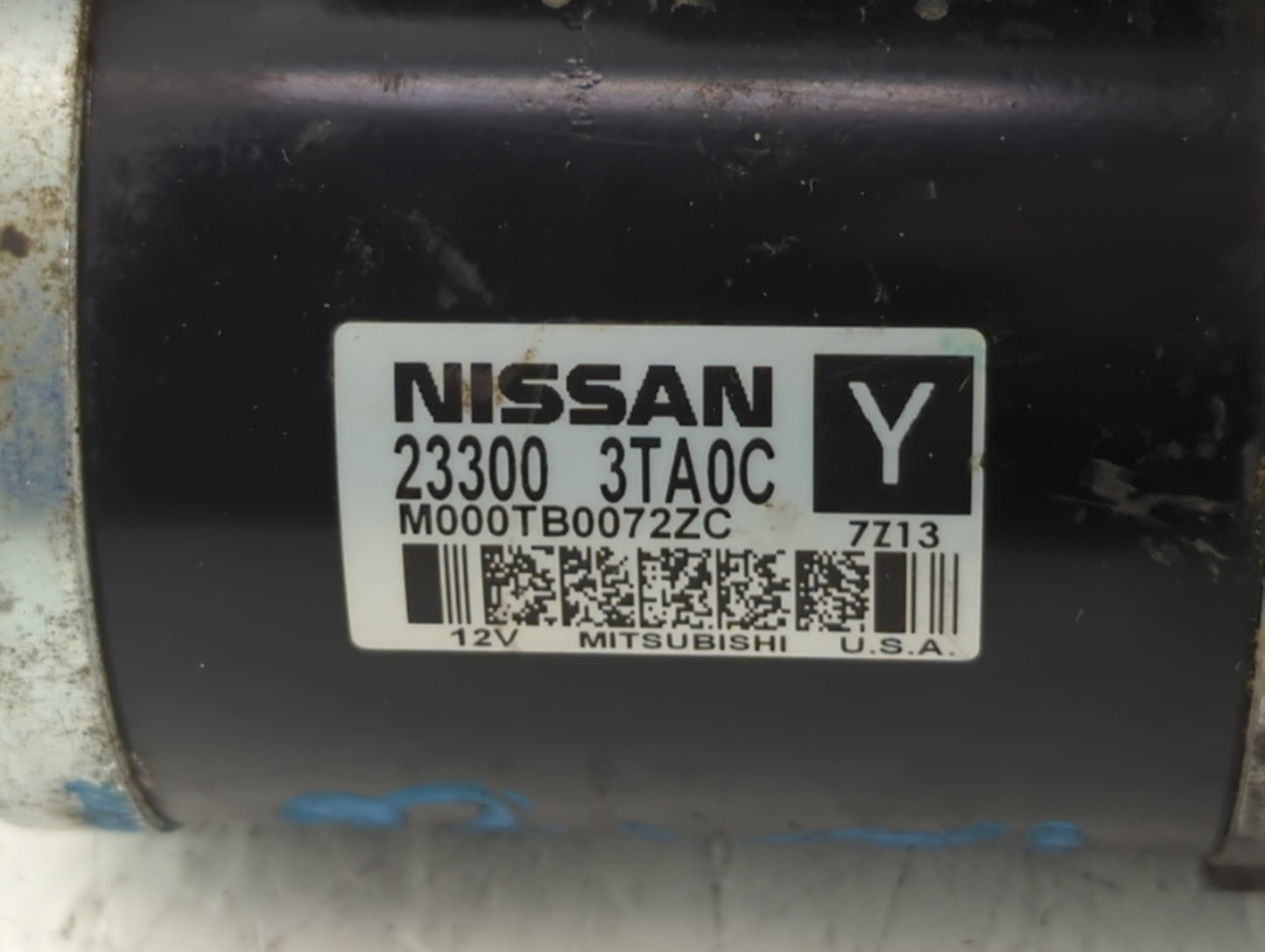 2015-2020 Nissan Rogue Car Starter Motor Solenoid OEM P/N:23300 3TA0C Fits Fits 2015 2016 2017 2018 2019 2020 OEM Used Auto 