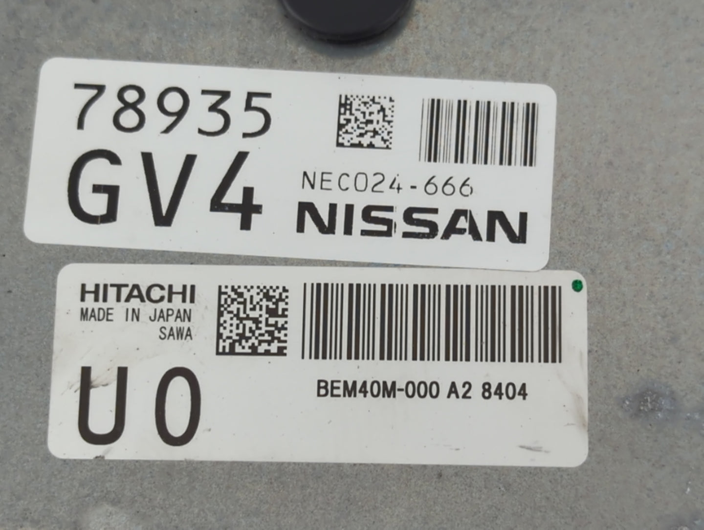 2018-2020 Nissan Rogue PCM Engine Control Computer ECU ECM PCU OEM P/N:NEC043-618 Fits Fits 2018 2019 2020 OEM Used Auto Par