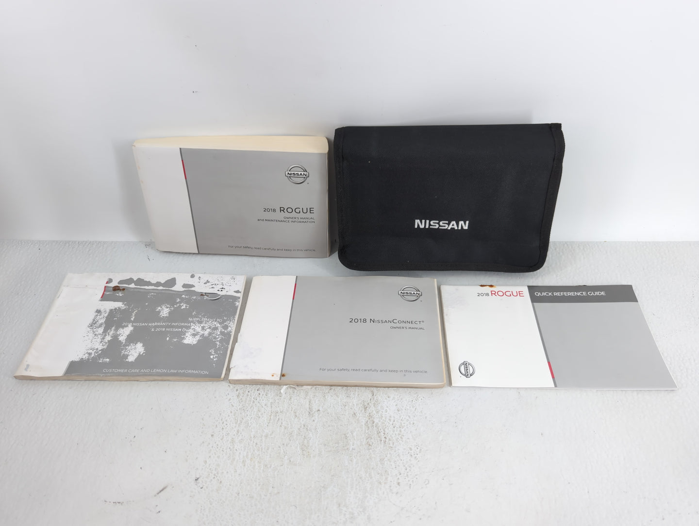 2018 Nissan Rogue Owners Manual Book Guide OEM Used Auto Parts - Oemusedautoparts1.com