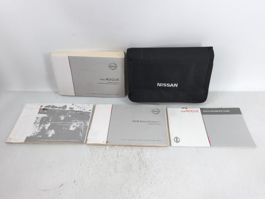 2018 Nissan Rogue Owners Manual Book Guide OEM Used Auto Parts - Oemusedautoparts1.com