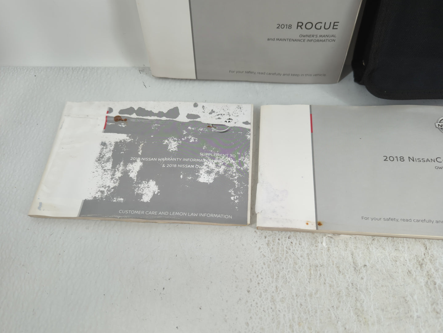 2018 Nissan Rogue Owners Manual Book Guide OEM Used Auto Parts - Oemusedautoparts1.com
