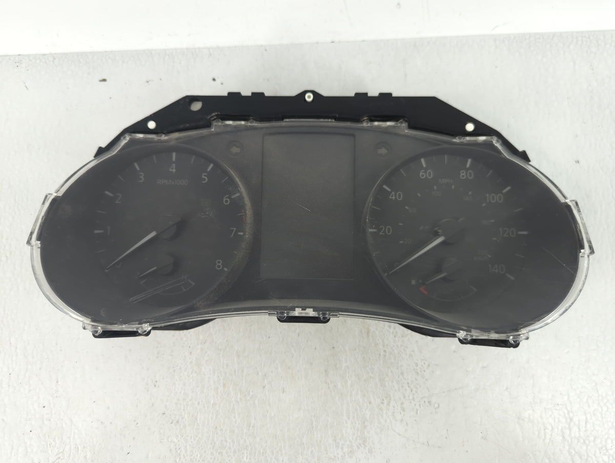 2017 Nissan Rogue Instrument Cluster Speedometer Gauges P/N:5HK0A/JZAB 5HK0A/PS24, 5HR0A/LFAD Miles: Fits OEM Used Auto Part