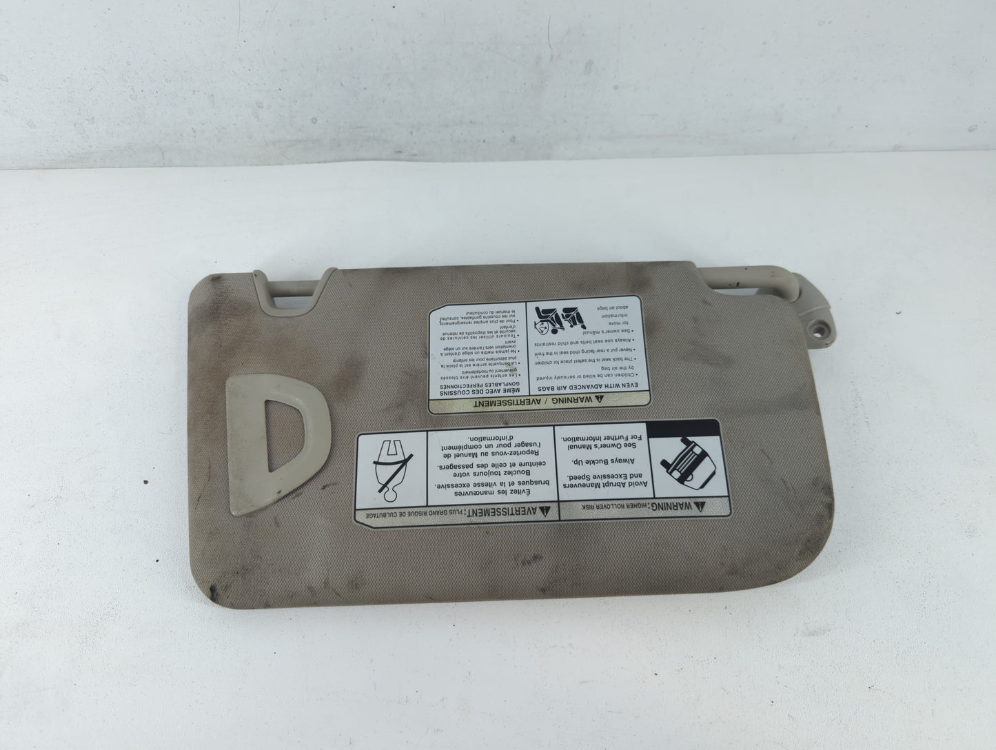 2018-2020 Nissan Rogue Sun Visor Shade Replacement Driver Left Mirror Fits Fits 2018 2019 2020 OEM Used Auto Parts - Oemused