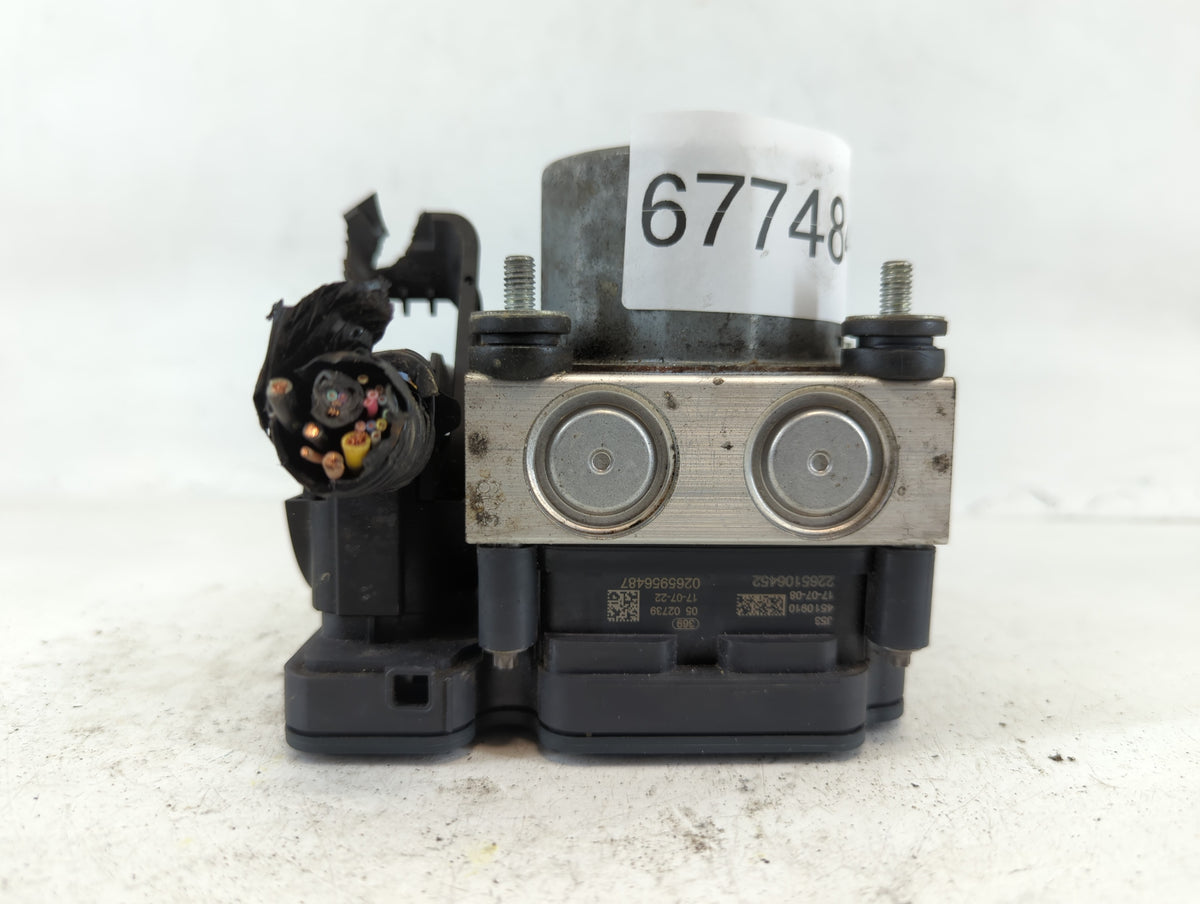 2018 Nissan Rogue Anti-Lock Brake ABS Pump Module Actuator OEM P/N:47660 7FW2A Fits OEM Used Auto Parts - Oemusedautoparts1.