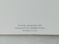 2018 Nissan Rogue Owners Manual Book Guide P/N:OM18EA 0T32U1 OEM Used Auto Parts - Oemusedautoparts1.com