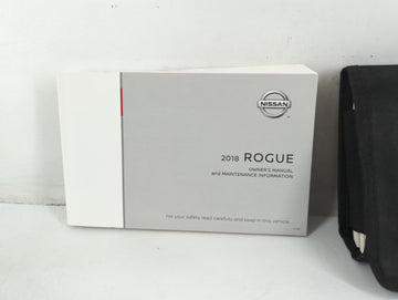 2018 Nissan Rogue Owners Manual Book Guide P/N:OM18EA 0T32U1 OEM Used Auto Parts