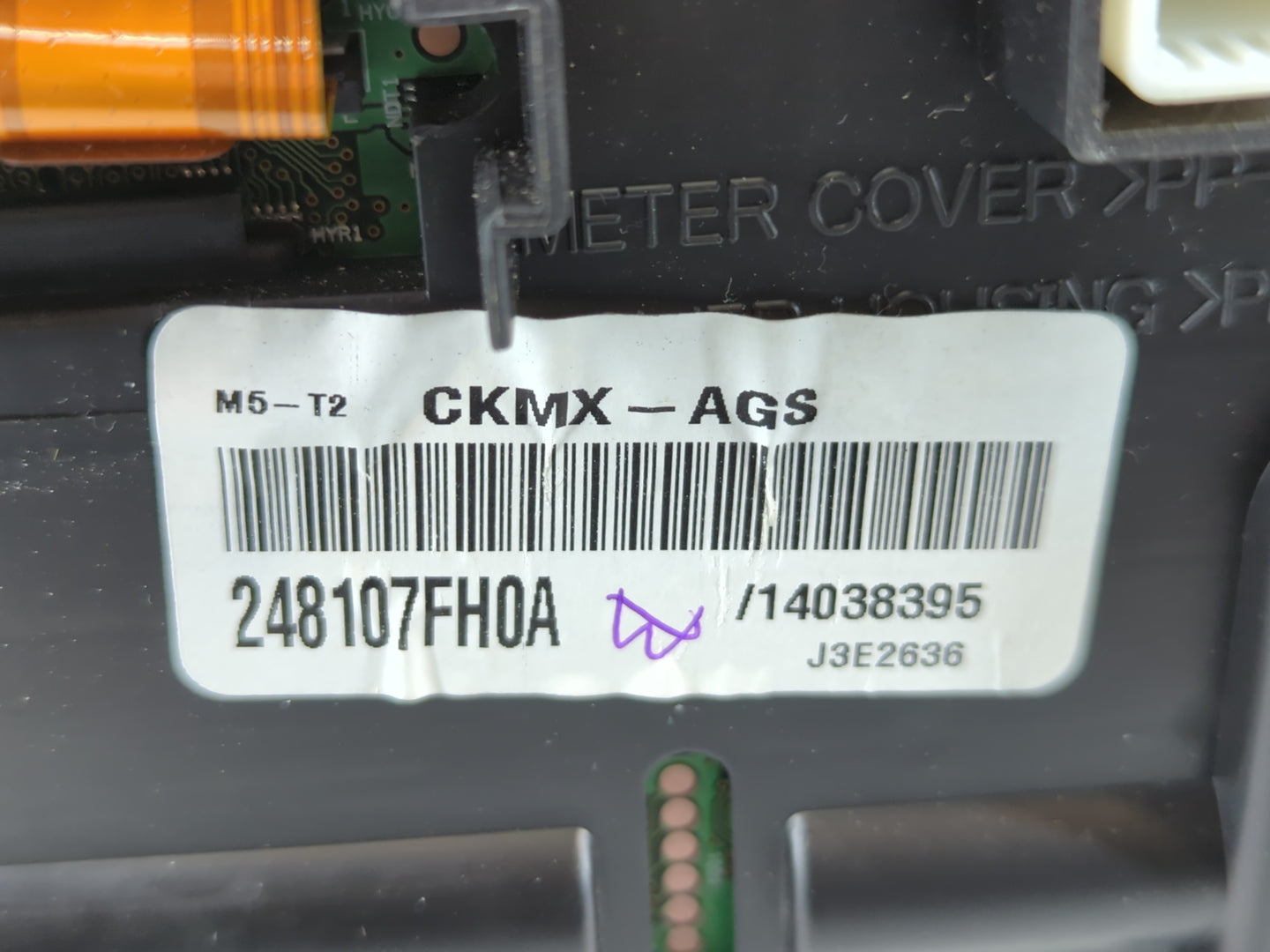 2018 Nissan Rogue Instrument Cluster Speedometer Gauges P/N:CKMX-AGS 248107FH0A Fits OEM Used Auto Parts - Oemusedautoparts1