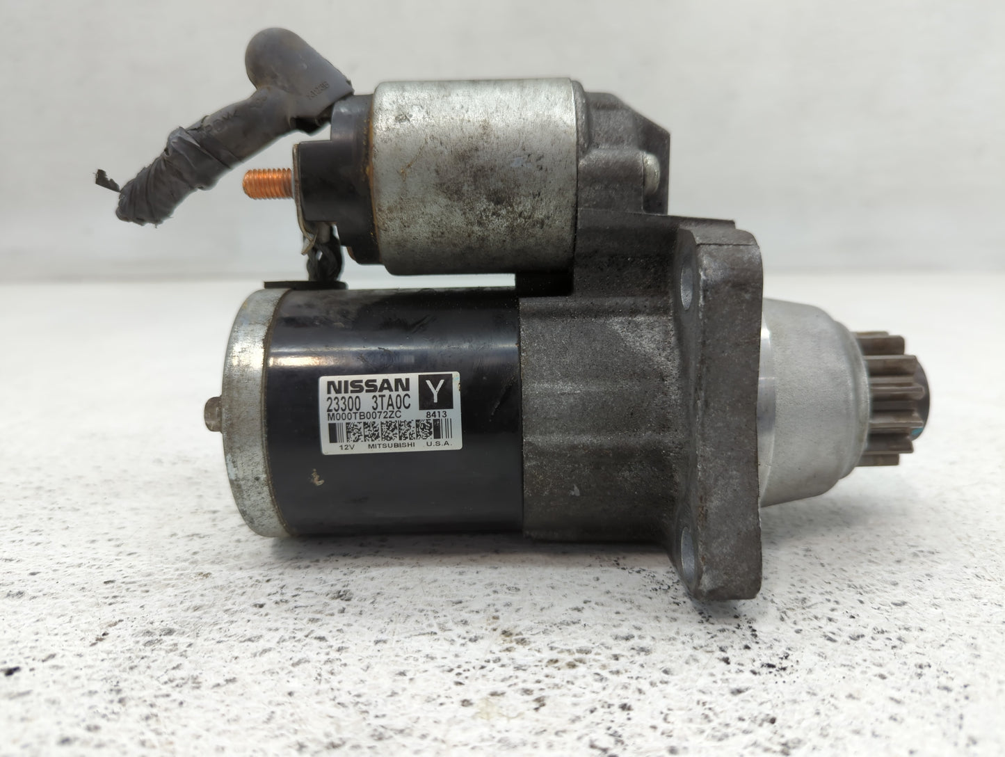2015-2020 Nissan Rogue Car Starter Motor Solenoid OEM P/N:23300 3TA0C Fits Fits 2015 2016 2017 2018 2019 2020 OEM Used Auto 