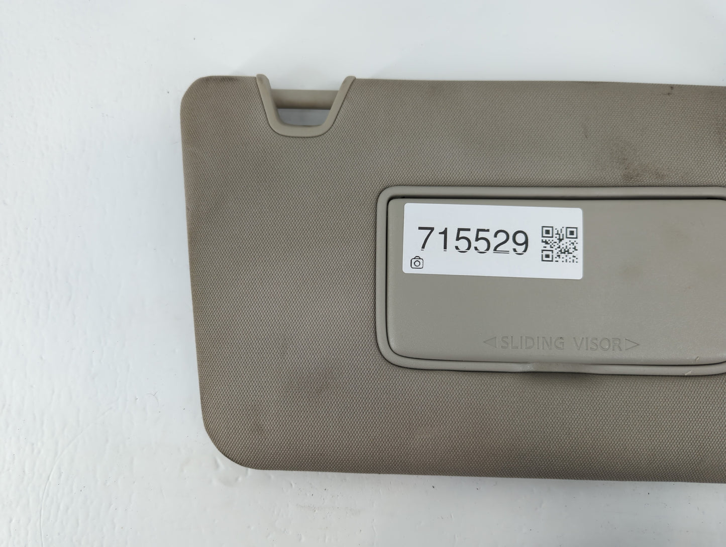 2018-2020 Nissan Rogue Sun Visor Shade Replacement Passenger Right Mirror Fits Fits 2018 2019 2020 OEM Used Auto Parts - Oem