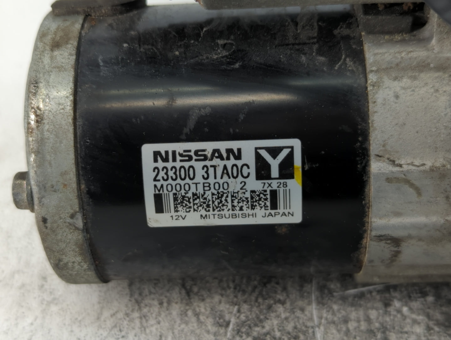 2015-2020 Nissan Rogue Car Starter Motor Solenoid OEM P/N:M000TB0072ZC 23300 3TA0C Fits Fits 2015 2016 2017 2018 2019 2020 O