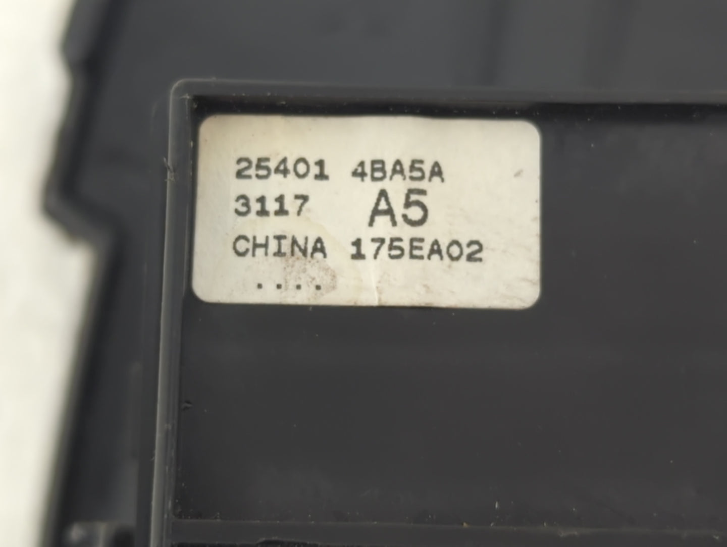 2014-2020 Nissan Rogue Master Power Window Switch Replacement Driver Side Left P/N:25401 4BA5A Fits OEM Used Auto Parts - Oe