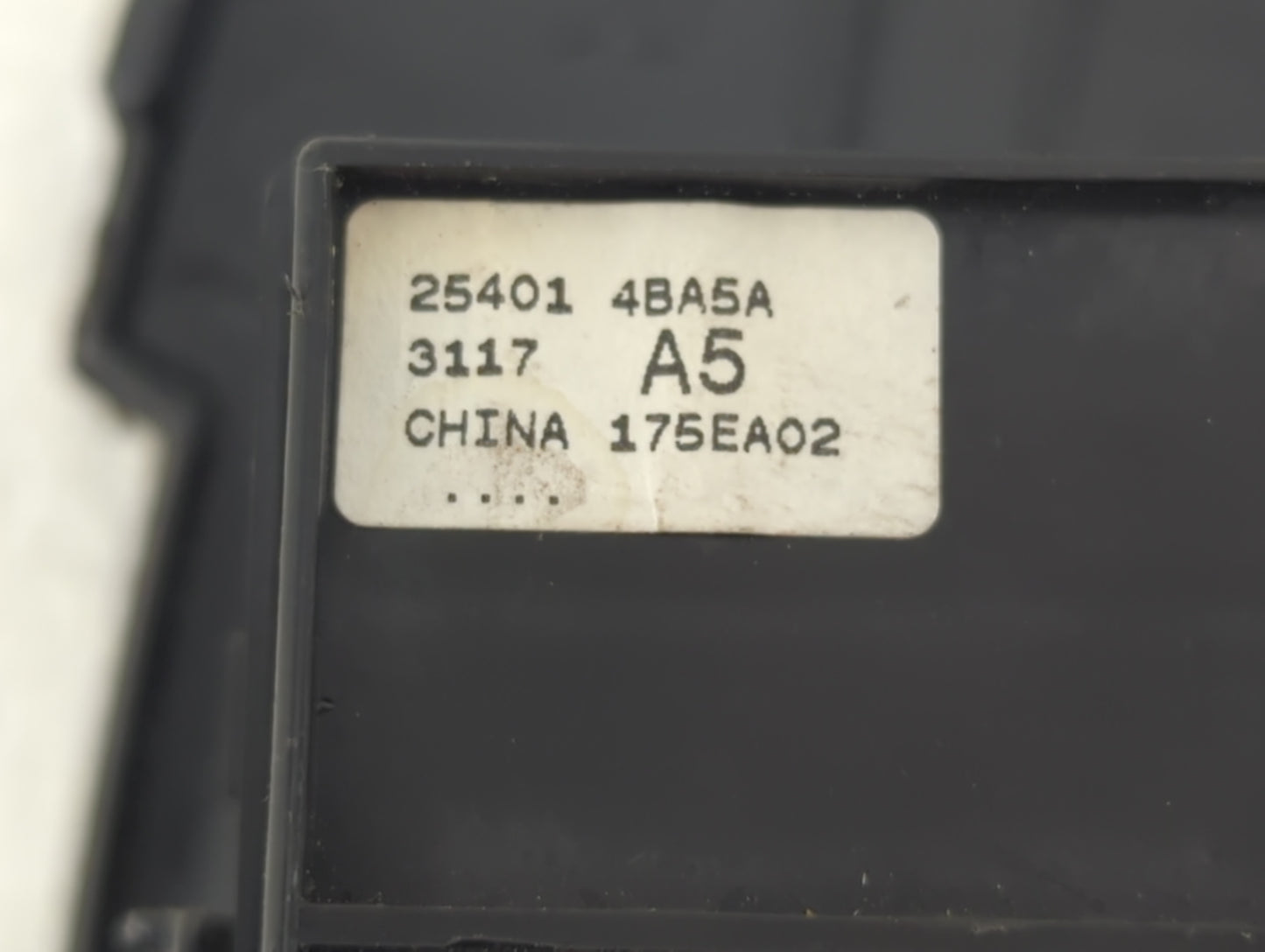2014-2020 Nissan Rogue Master Power Window Switch Replacement Driver Side Left P/N:25401 4BA5A Fits OEM Used Auto Parts - Oe